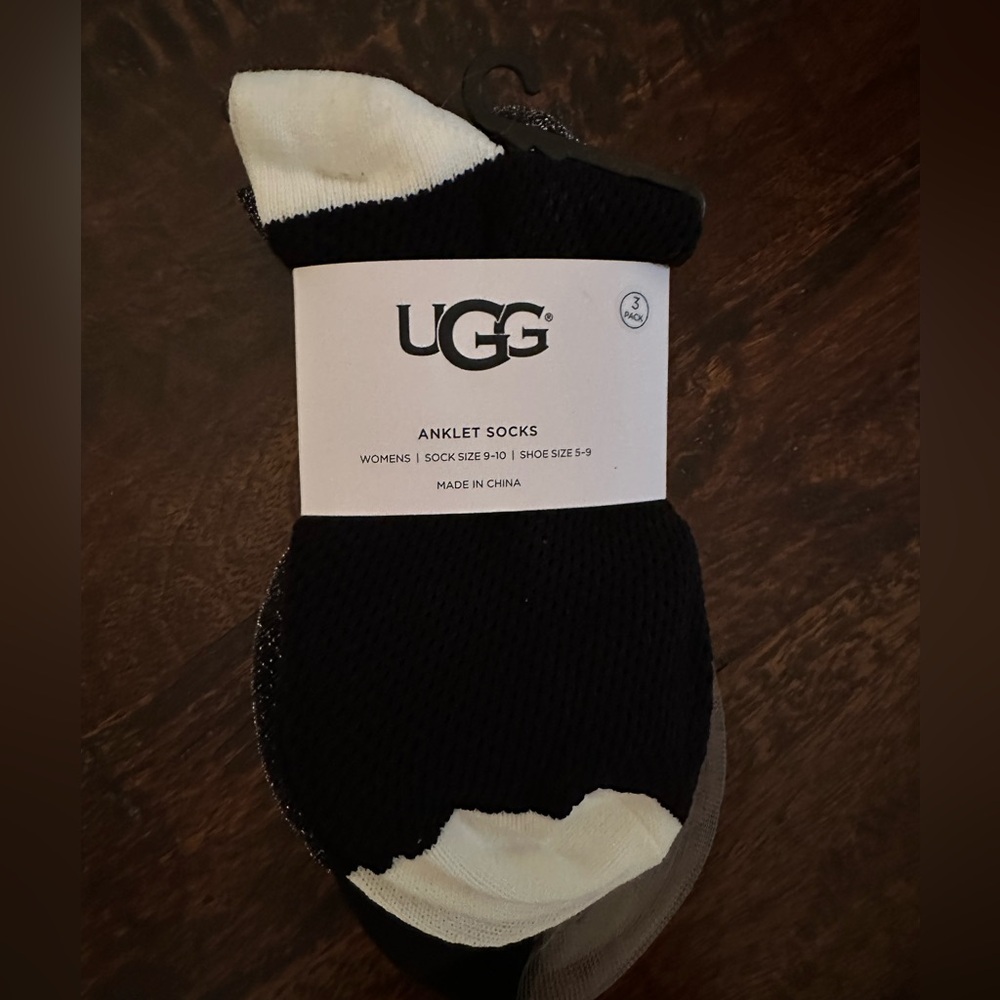 UGG anklet socks 3 pairs
